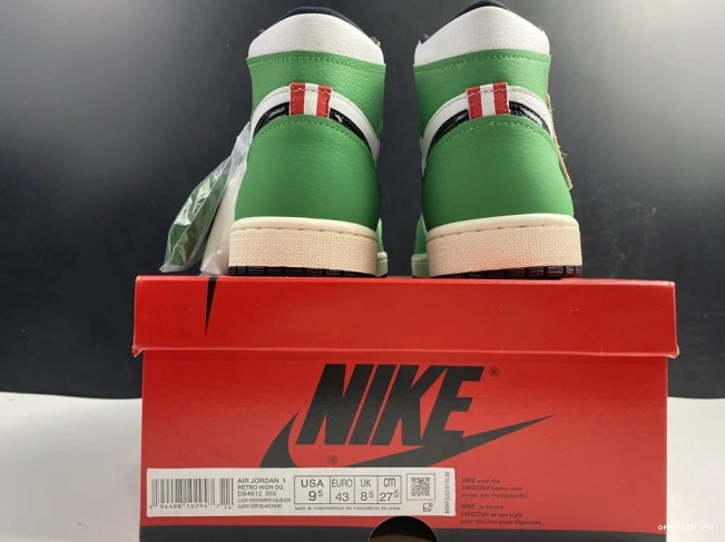 Chep Onekick Air Jordan Green DB4612-300 Retro High Lucky 1 0602